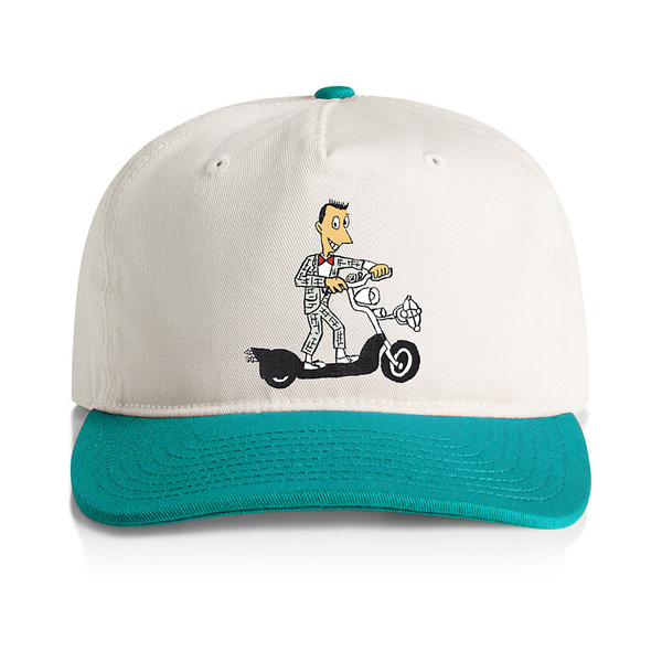 Two-tone Pee-wee Scooter Baseball Hat