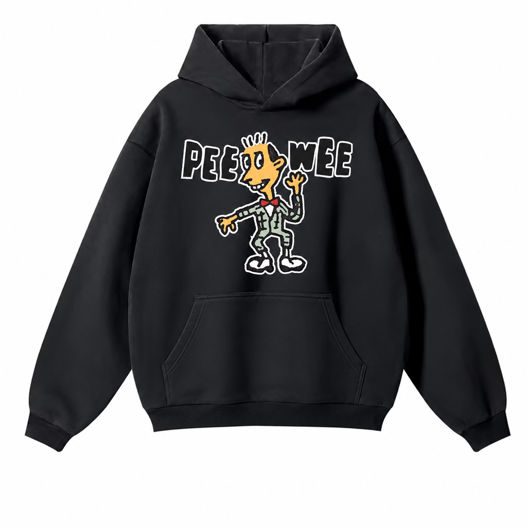 Dancing Pee-wee Hoodie, Black