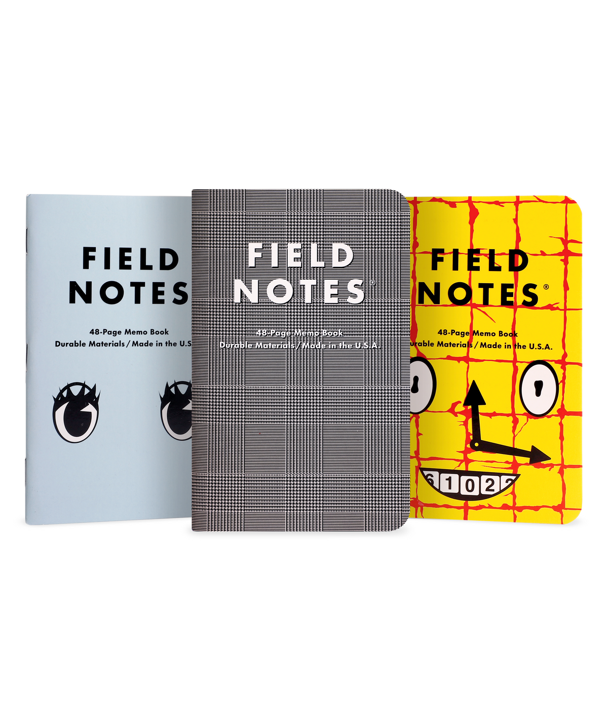 Pee-wee's Playhouse x Field Notes, pack of 3 notebooks