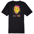Neon Pee-wee T-shirt, Black