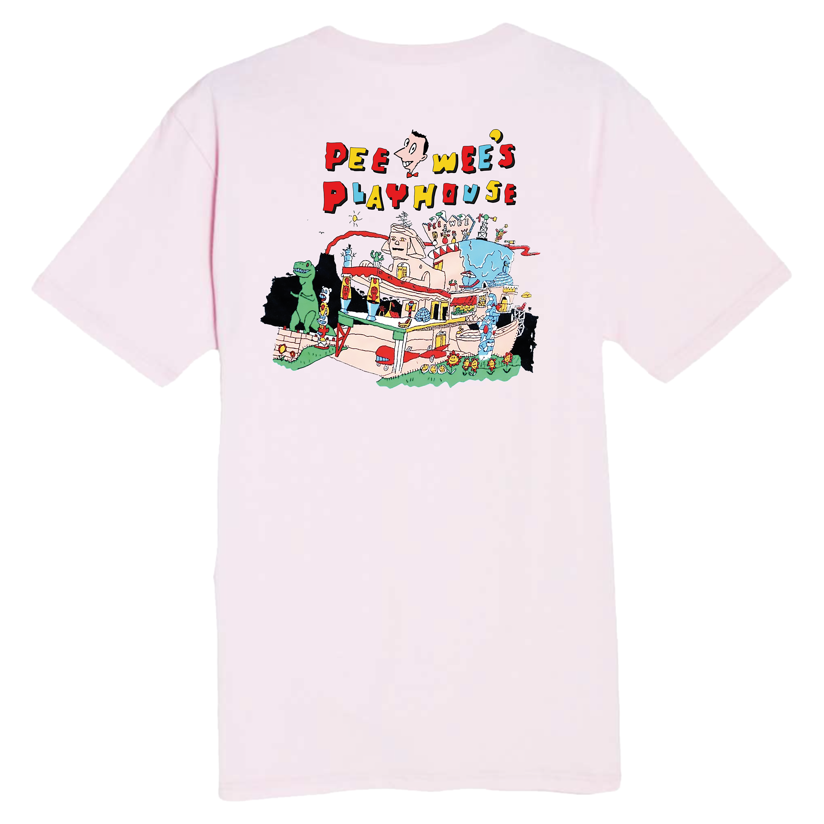 Pee-wee’s Playhouse T-shirt, Pink