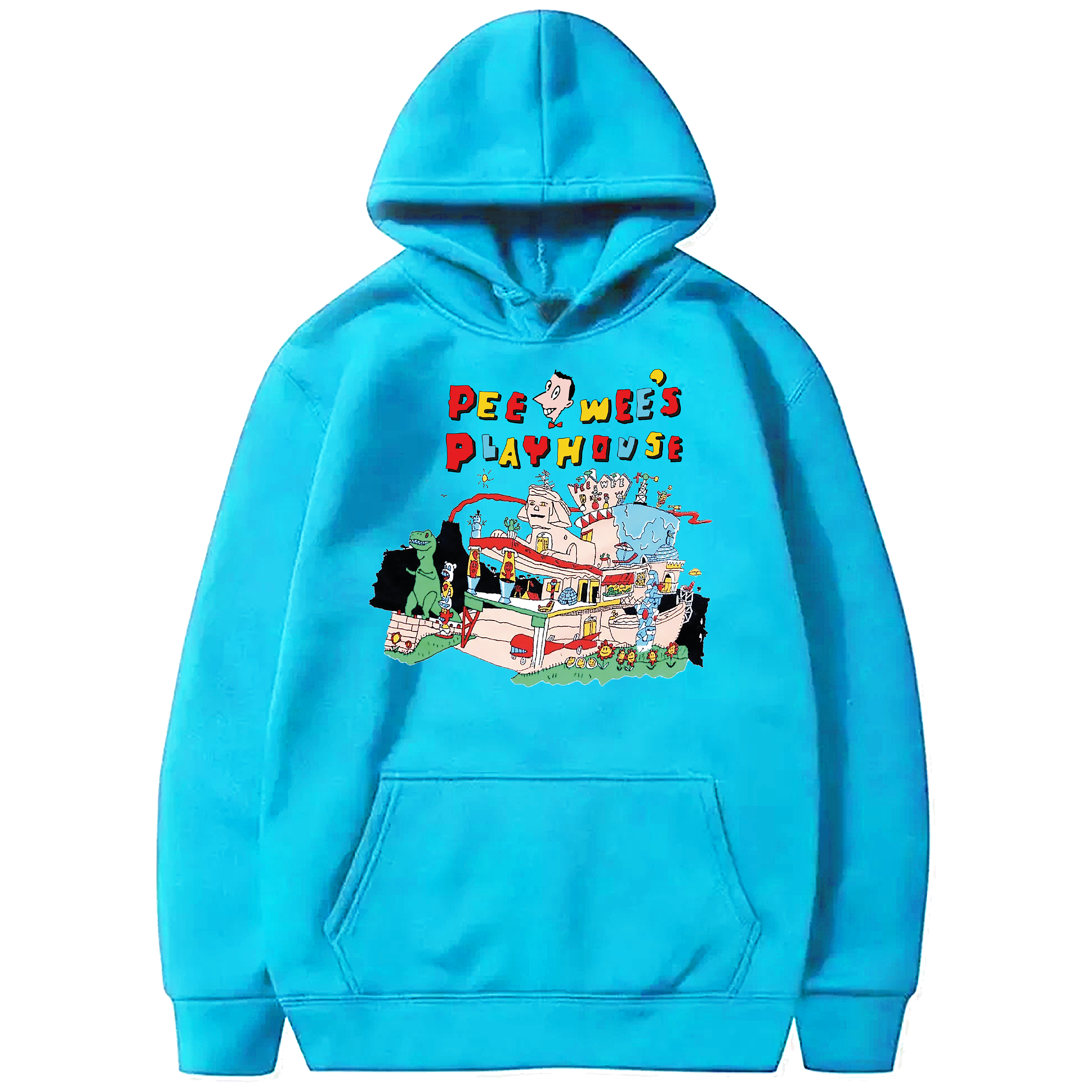 Pee-wee’s Playhouse Hoodie, Blue
