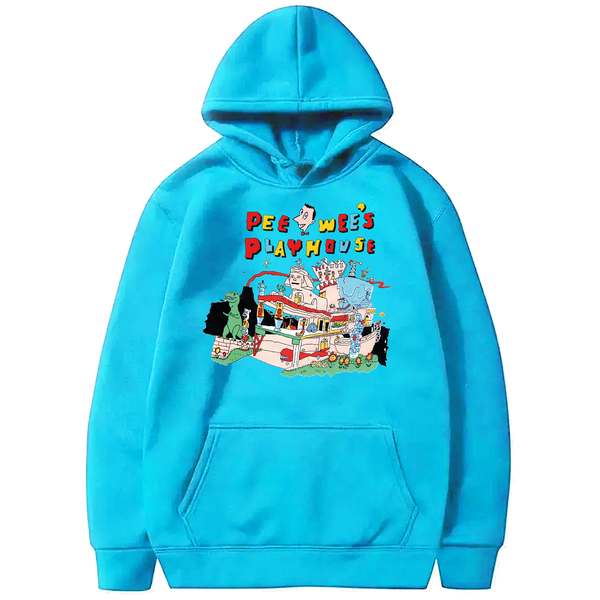 Pee-wee’s Playhouse Hoodie, Blue