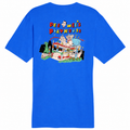 Pee-wee’s Playhouse T-shirt, Bright Blue