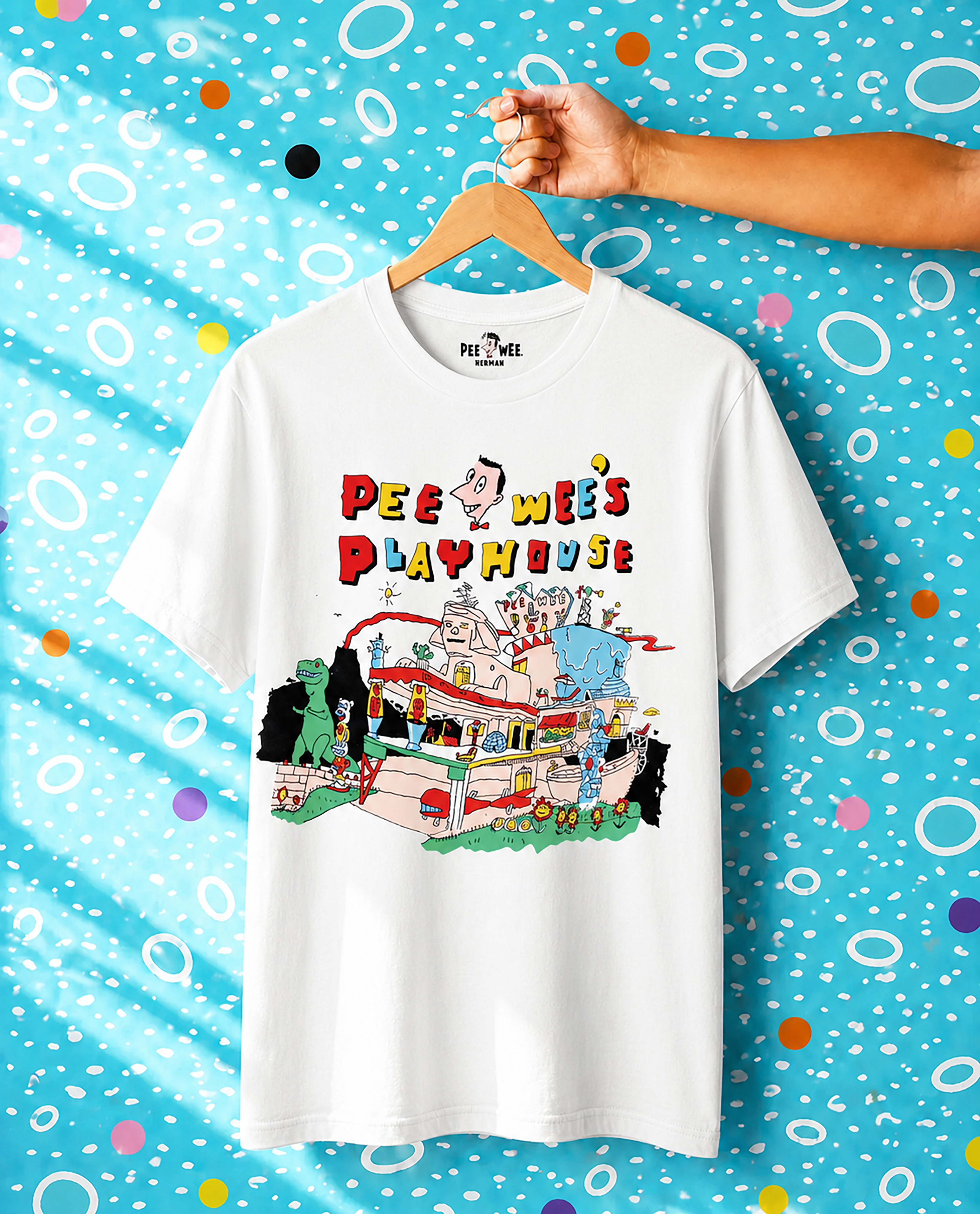 Pee-wee’s Playhouse T-shirt, White