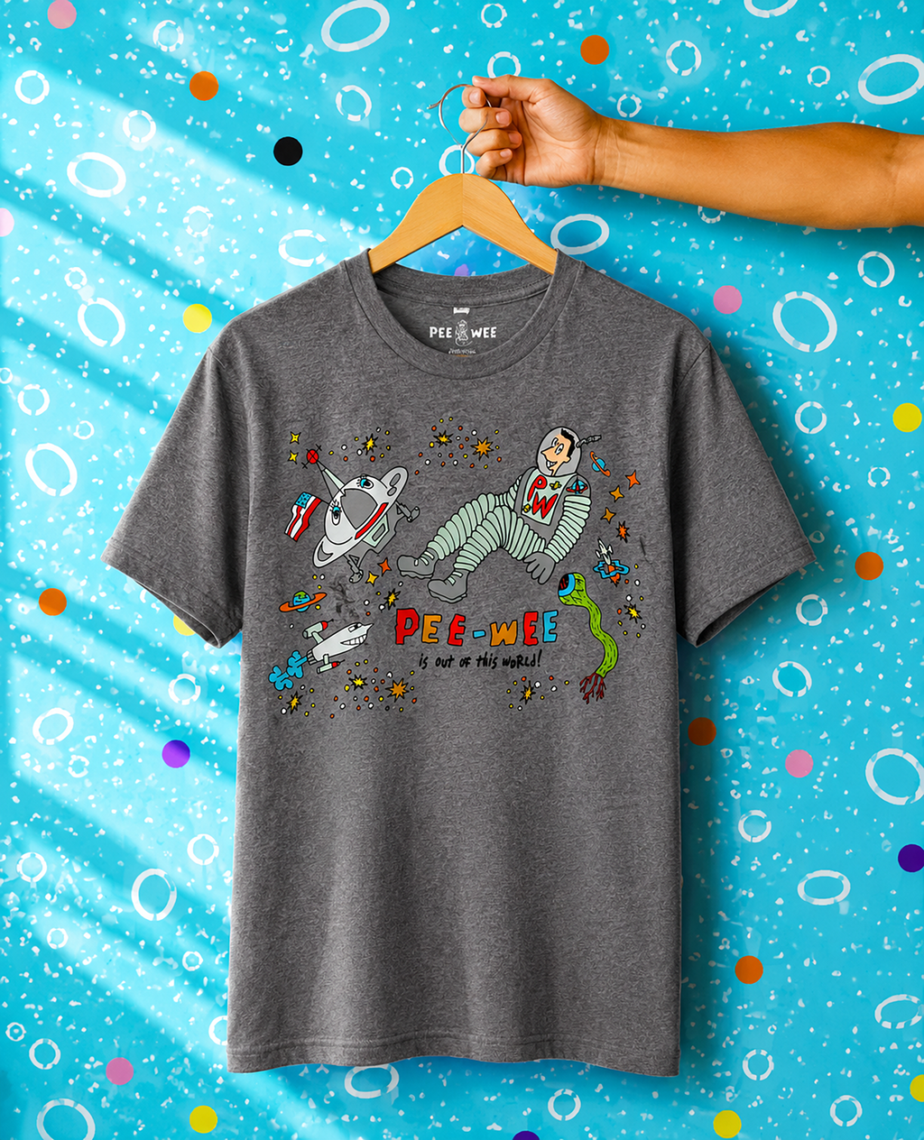 Out of this World T-shirt, Heathered Gray