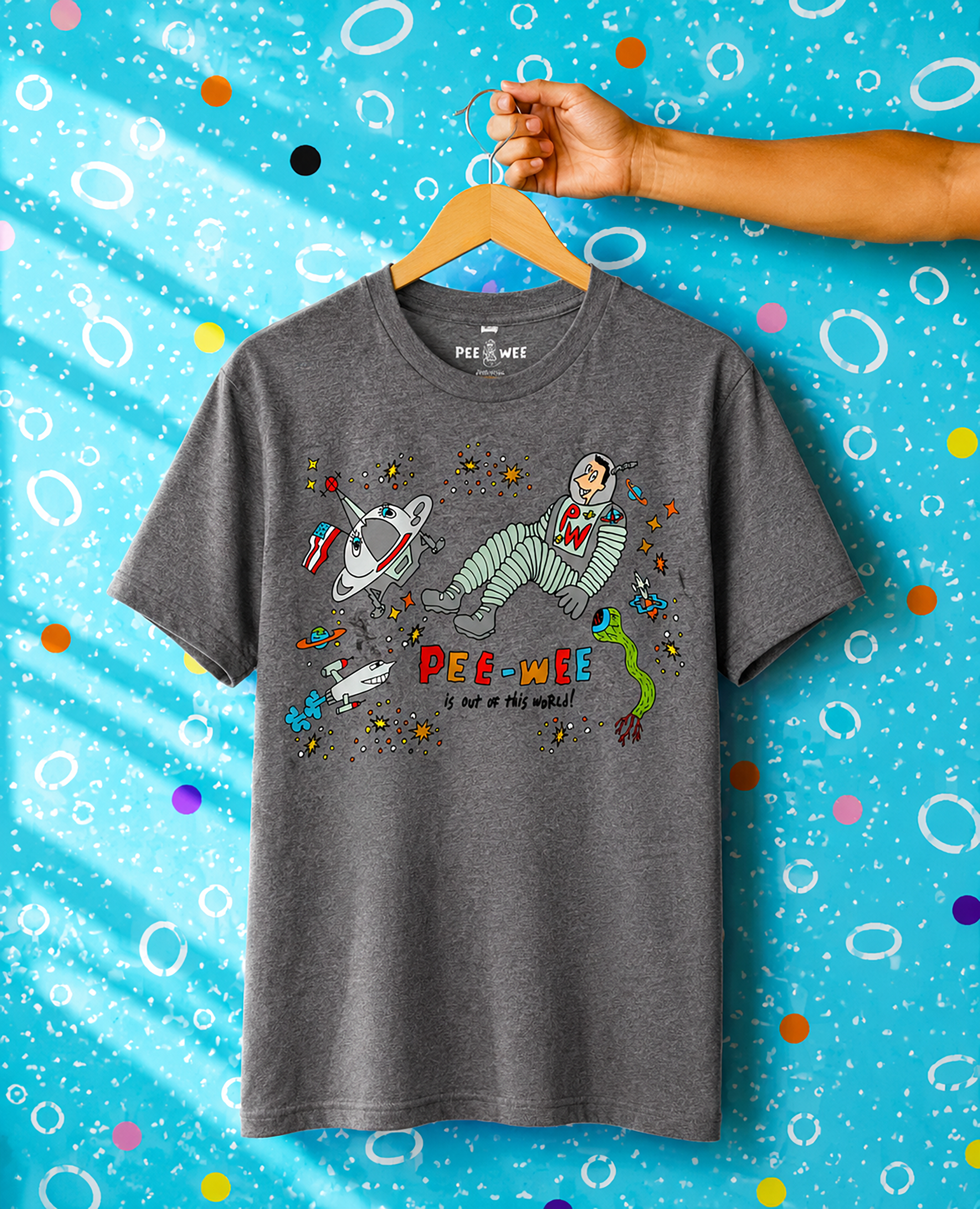 Out of this World T-shirt, Heathered Gray