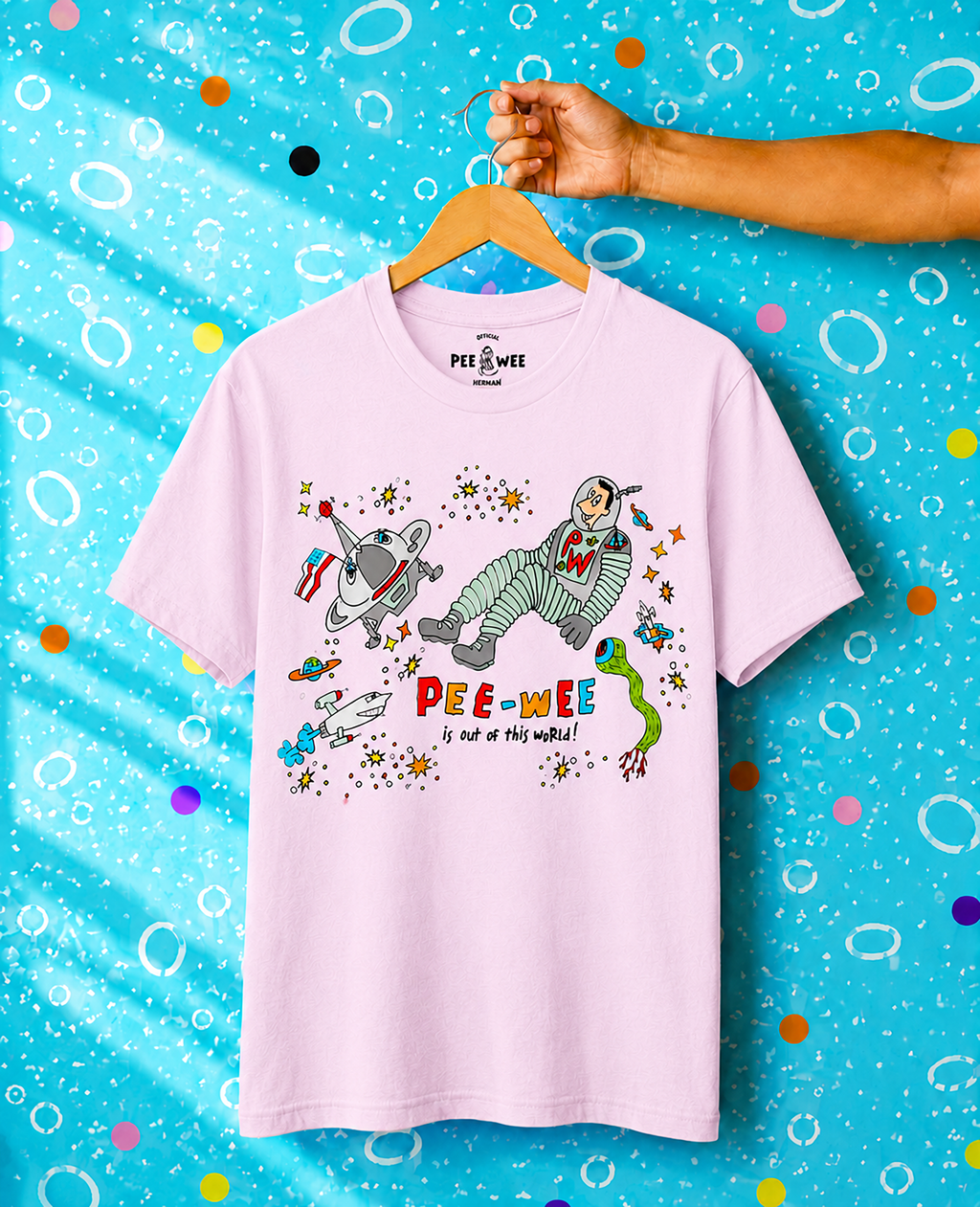 Out of this World T-shirt, Pink