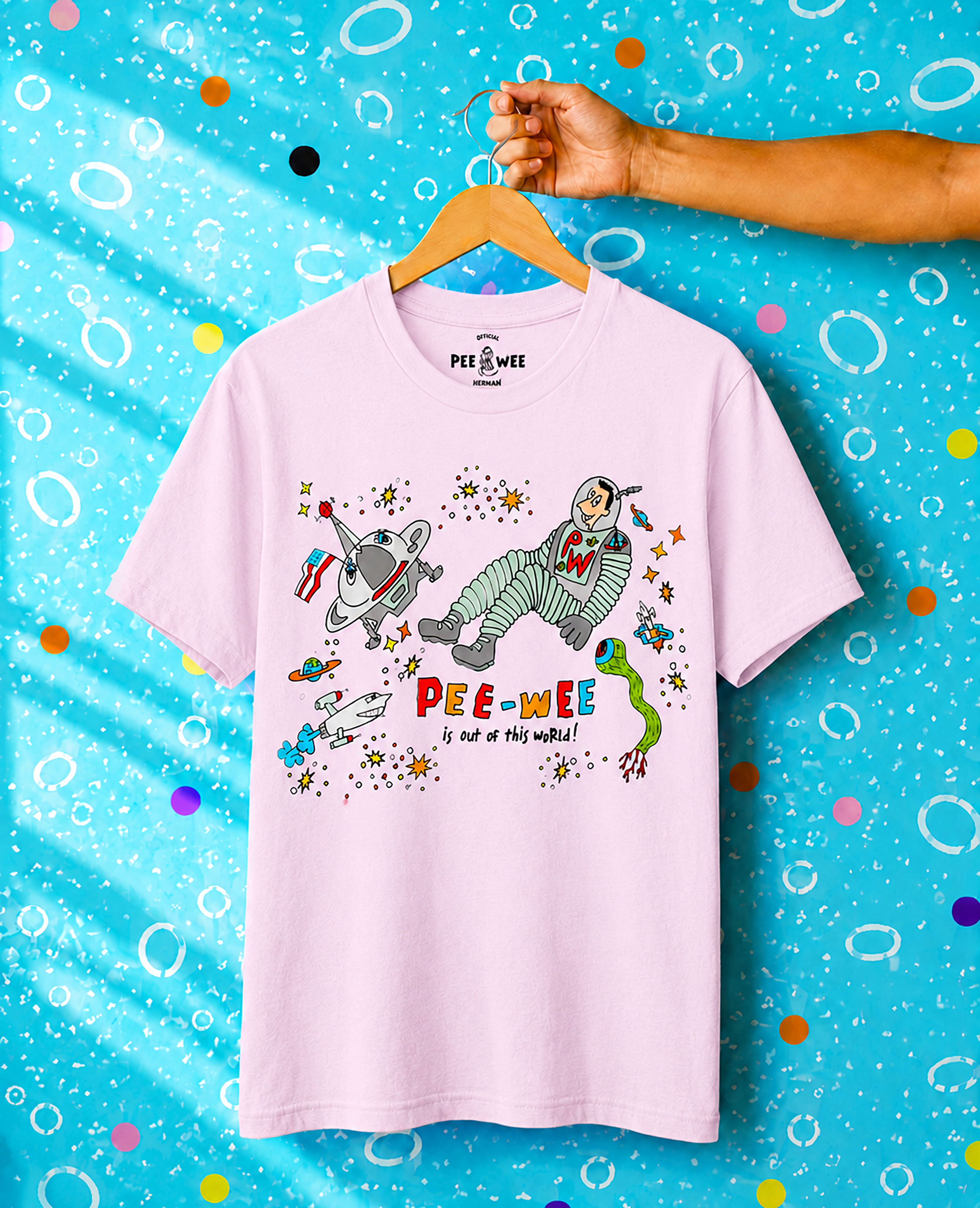 Out of this World T-shirt, Pink