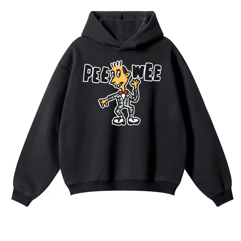 Dancing Pee-wee Hoodie, Black