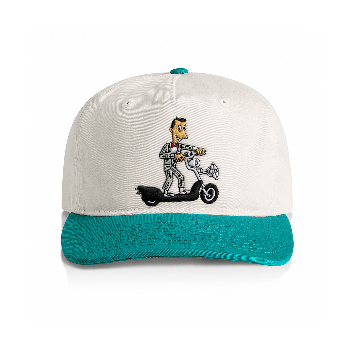 Two-tone Pee-wee Scooter Baseball Hat