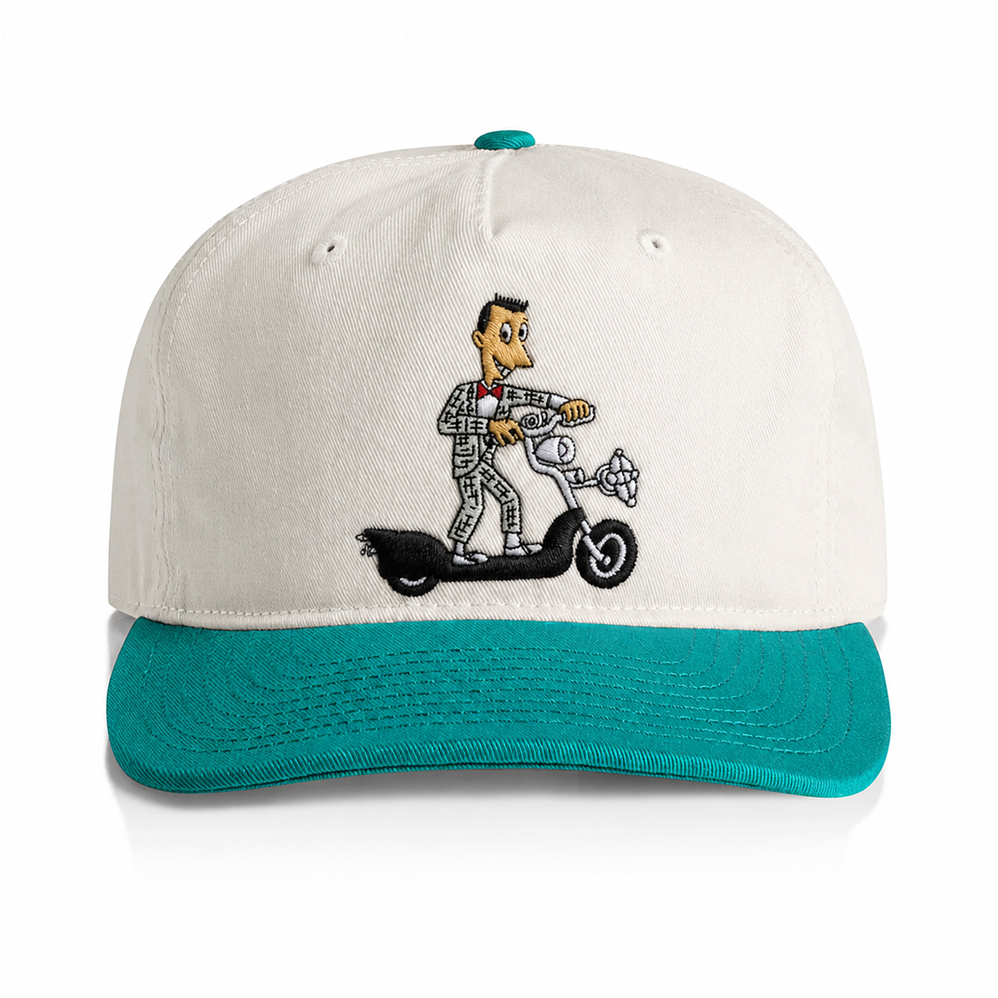 Two-tone Pee-wee Scooter Baseball Hat