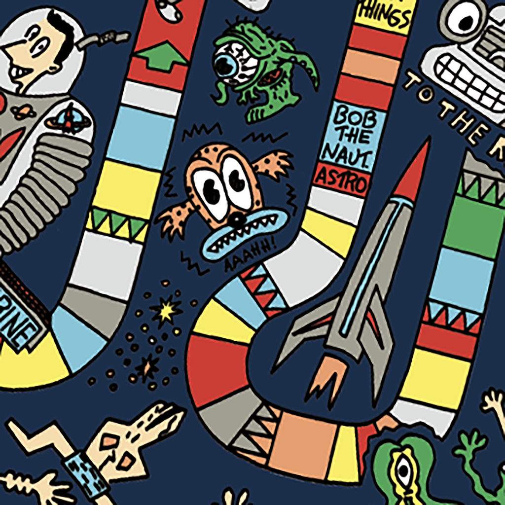 24x36 Limited Edition Offset Print: Lost In Space