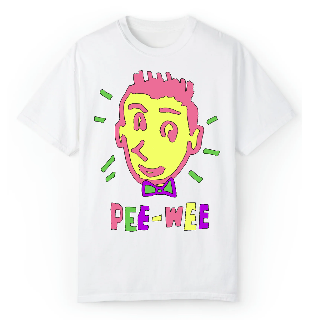 Neon Pee-wee T-shirt, White