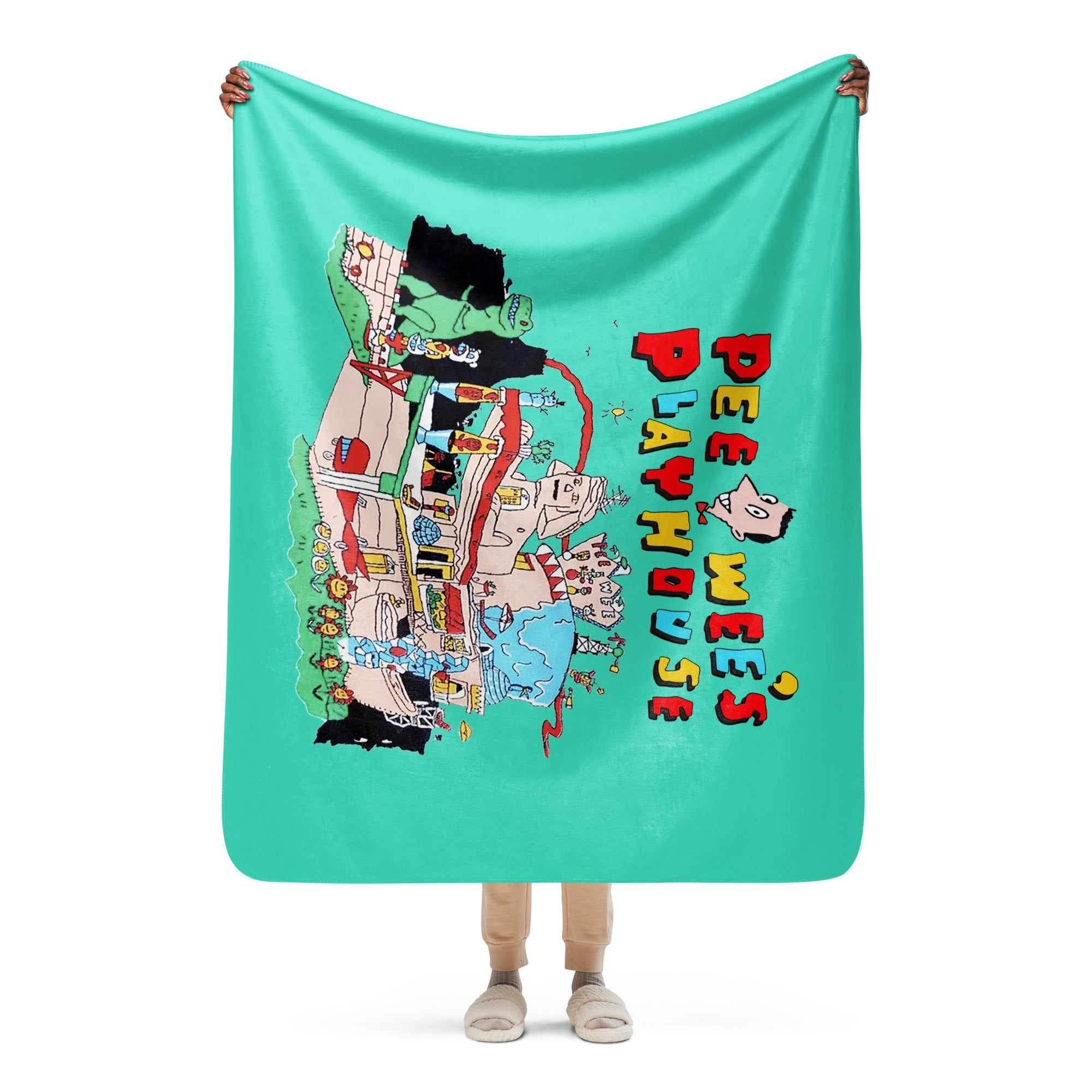 Playhouse Plush Sherpa Blanket