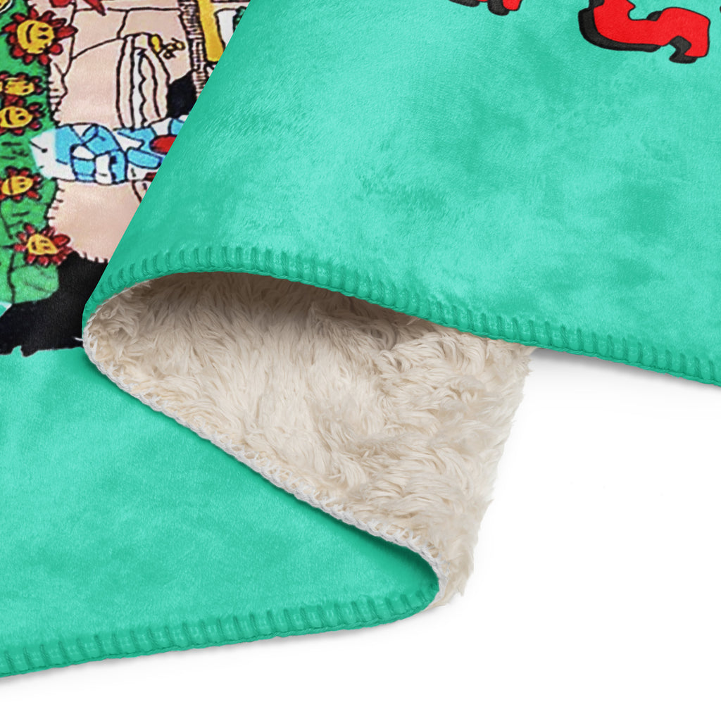 Playhouse Plush Sherpa Blanket