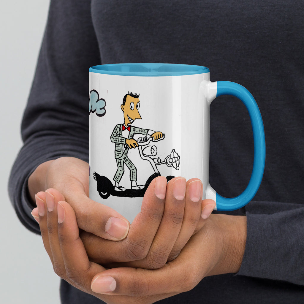 Pee-wee Scooter Ceramic Mug